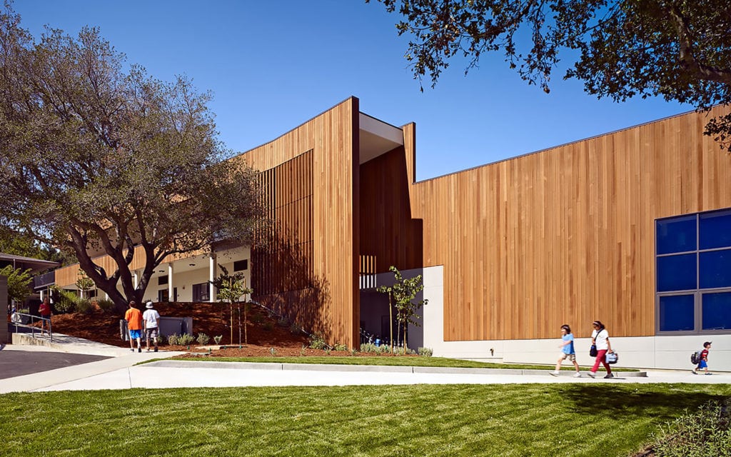 Crocker Middle School Technology Center BFS Landscape Architects