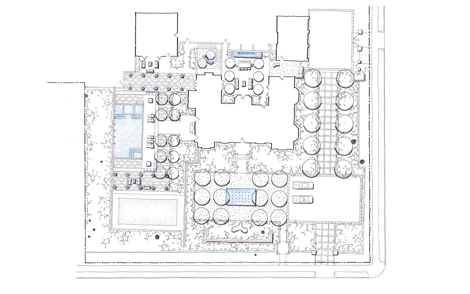 Residence Site Plan sketch