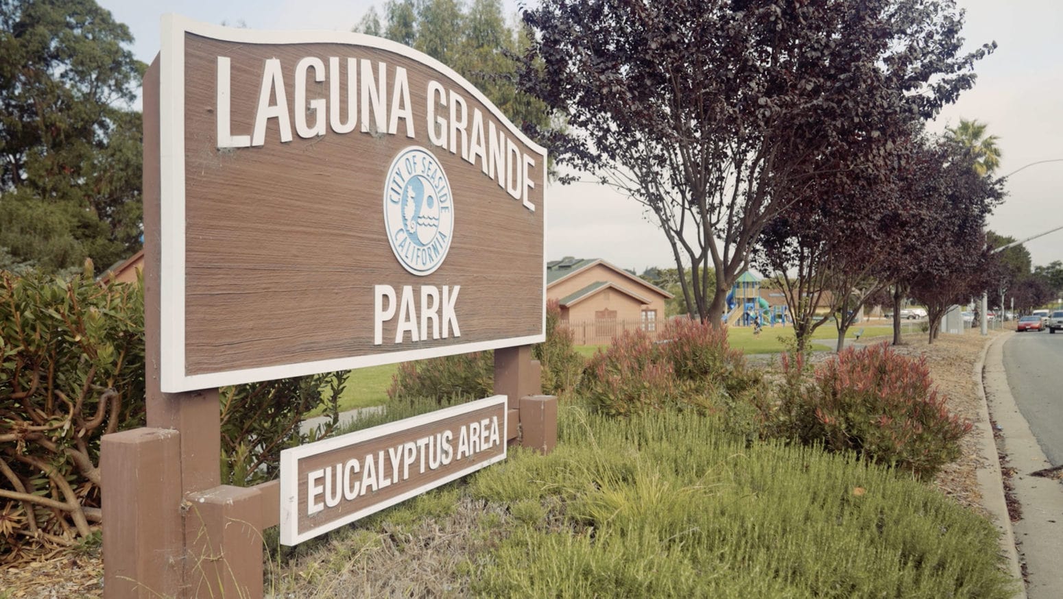 Laguna Grande Park Eucalyptus Area Sign