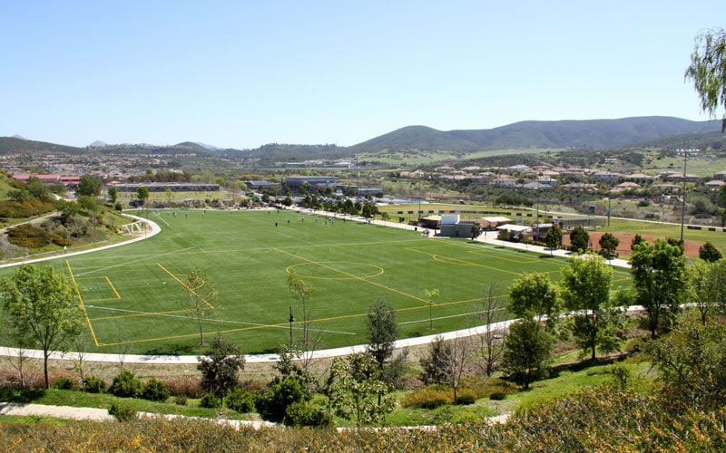 Wide View Of Multipurpose Field